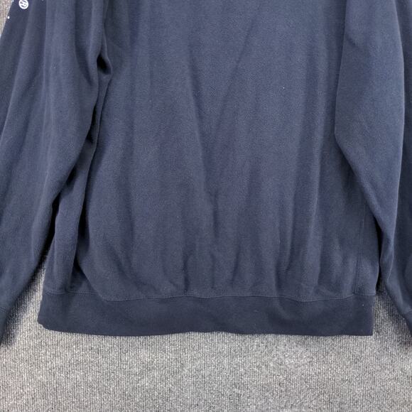 FedEx Supply Chain Uniform Hoodie Mens Size XL Blue Pullover Graphic Logo - Picture 10 of 13